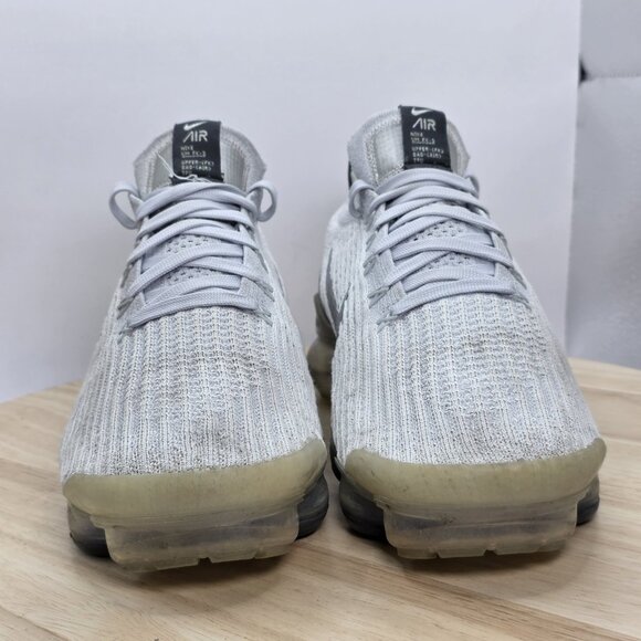 Size 8 - Nike Air VaporMax Flyknit 3 Reflective Silver 2019 AJ6900 101 - Picture 2 of 9